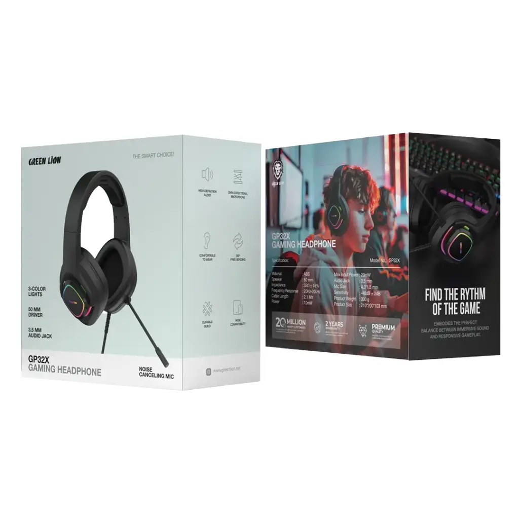 هدفون بی سیم گرین لاین GP32X